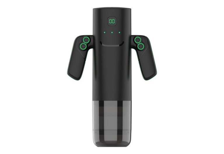 Product image of Suction Vibration Heating Handle Style Male Masturbator, SKU AYW-ALL0090