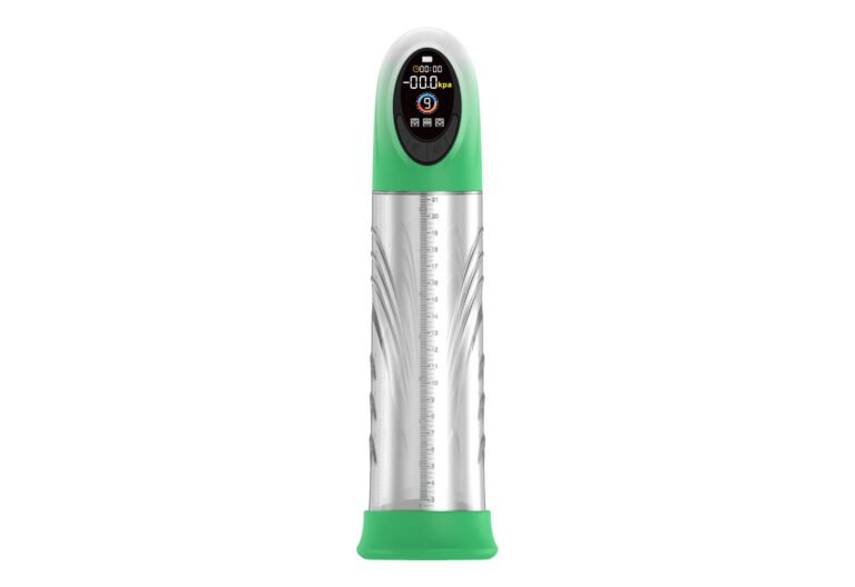IPX7 LCD Penis Pump with 3 Seal Sleeves