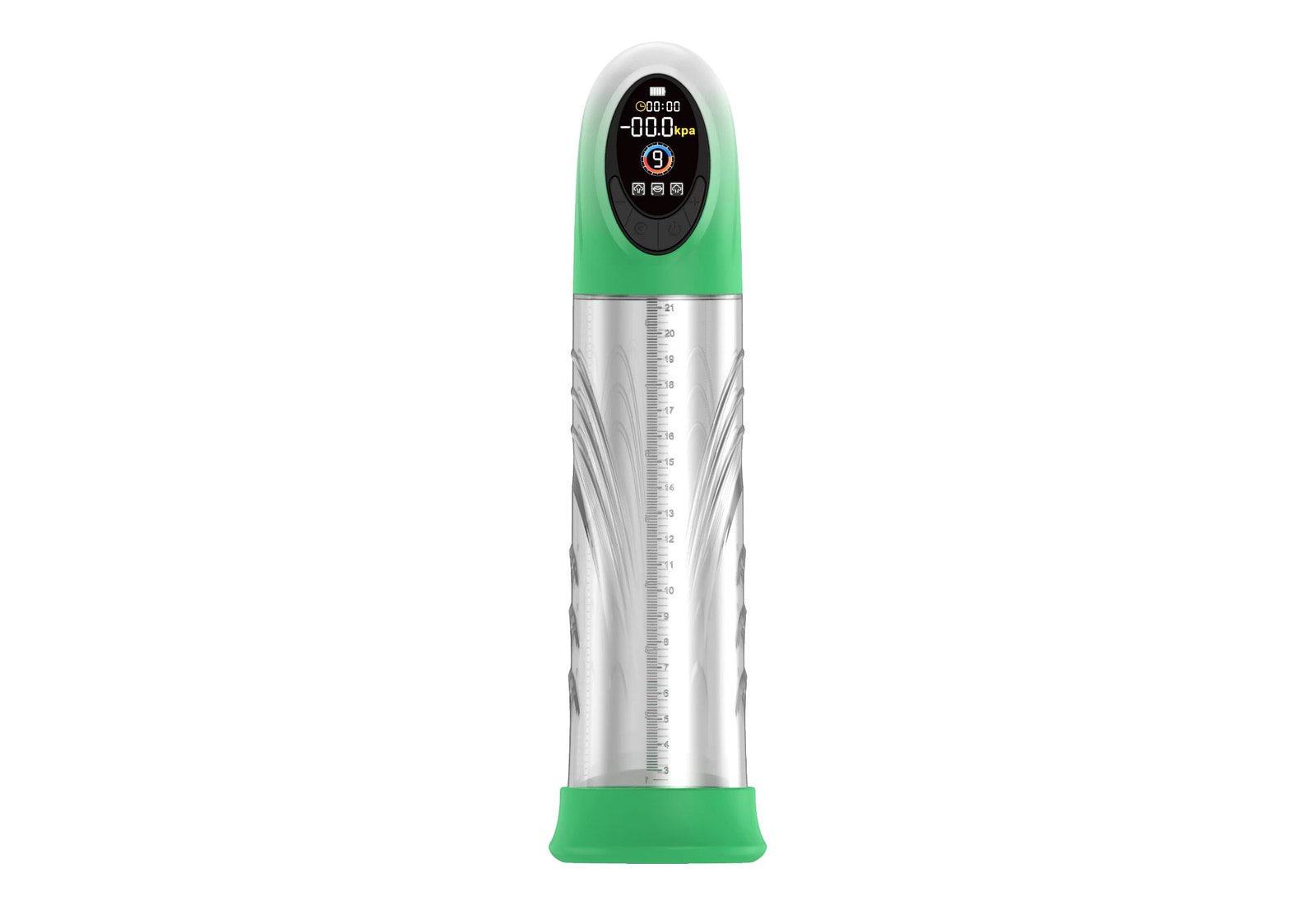 IPX7 Triple Seal Sleeve LCD Penis Pump