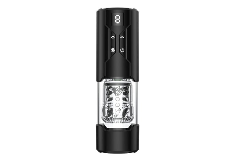 Product image of LCD Display 3D Sleeve Multifunction Male Masturbator, SKU AYW-ALL0237