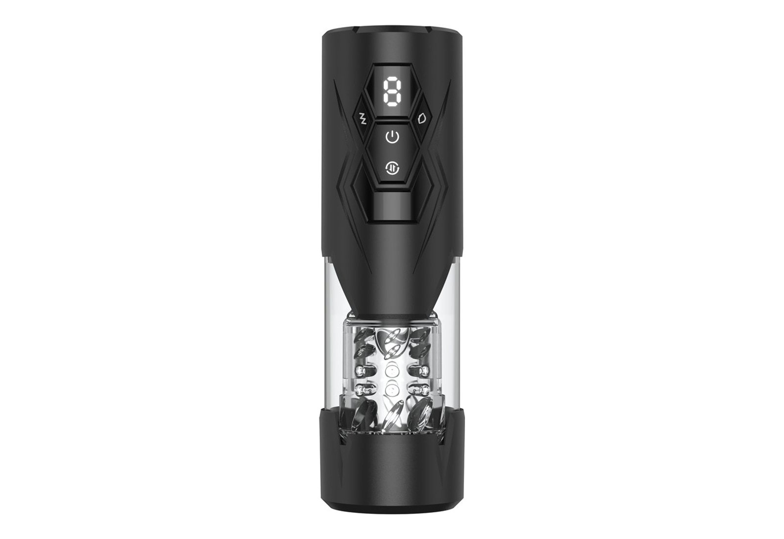 LCD Display 3D Sleeve Multifunction Male Masturbator