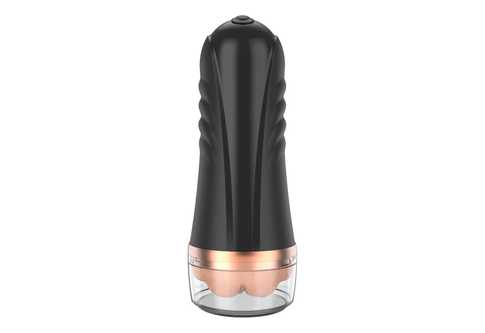 IPX7 Press Activated Vibrating Male Masturbator