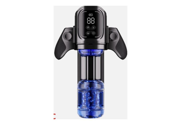 AI Linked Multiple Stroke Thrusting Vibrating Male Masturbator