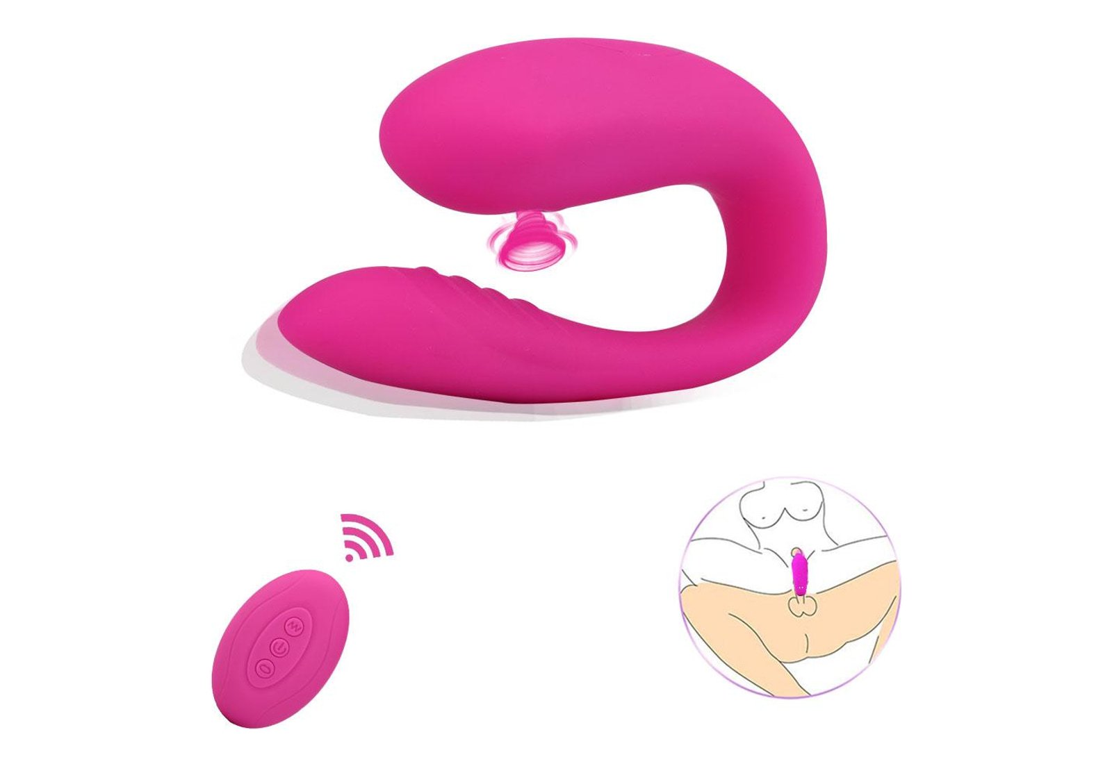 Suction Wearable Vibrator