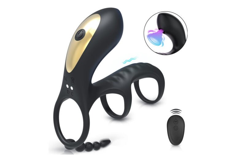 Product image of Remote Controlled Suction Vibrating Cock Ring, SKU AYW-ALL0587