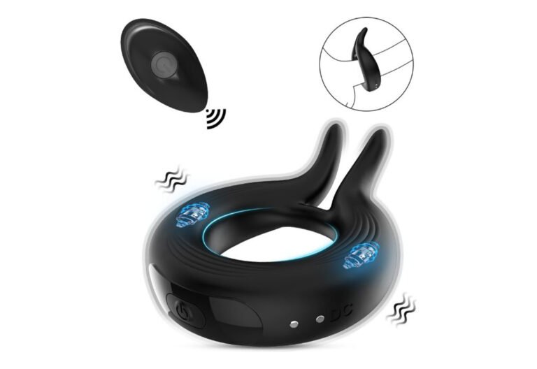 Product image of Remote Controlled Vibrating Rabbit Cock Ring, SKU AYW-ALL0592
