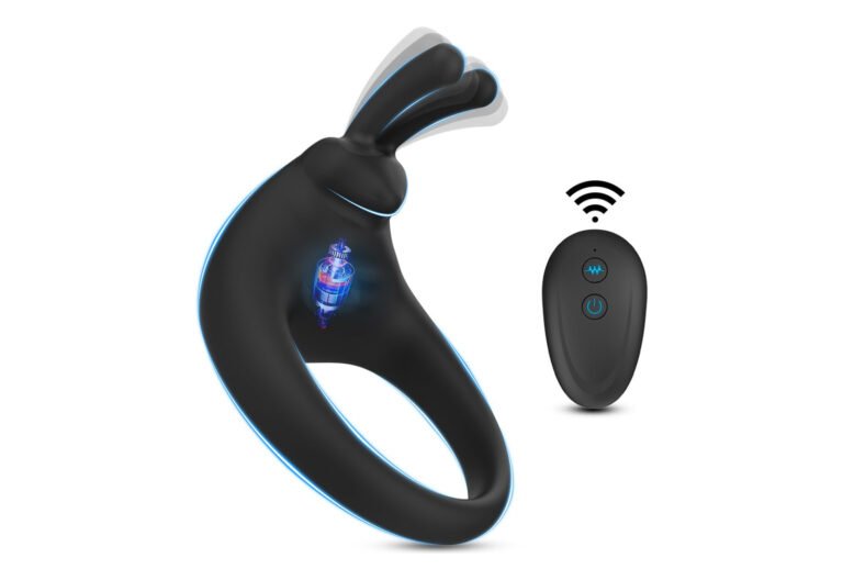 Product image of Remote Controlled Vibrating Rabbit Cock Ring, SKU AYW-ALL0594