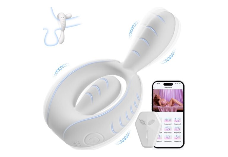 App Controlled Dual Motor Vibrating Cock Ring