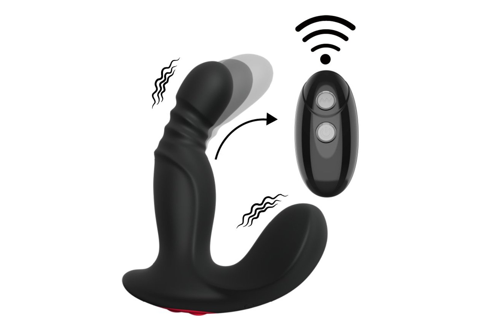Touch Activated Remote Controlled Prostate Massager