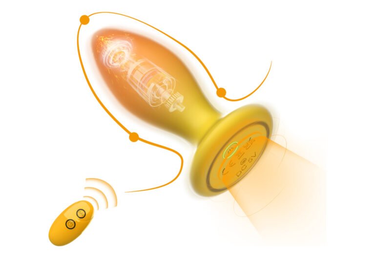 Product image of Double Layer Silicone Anal Vibrator, SKU AYW-ALL0830