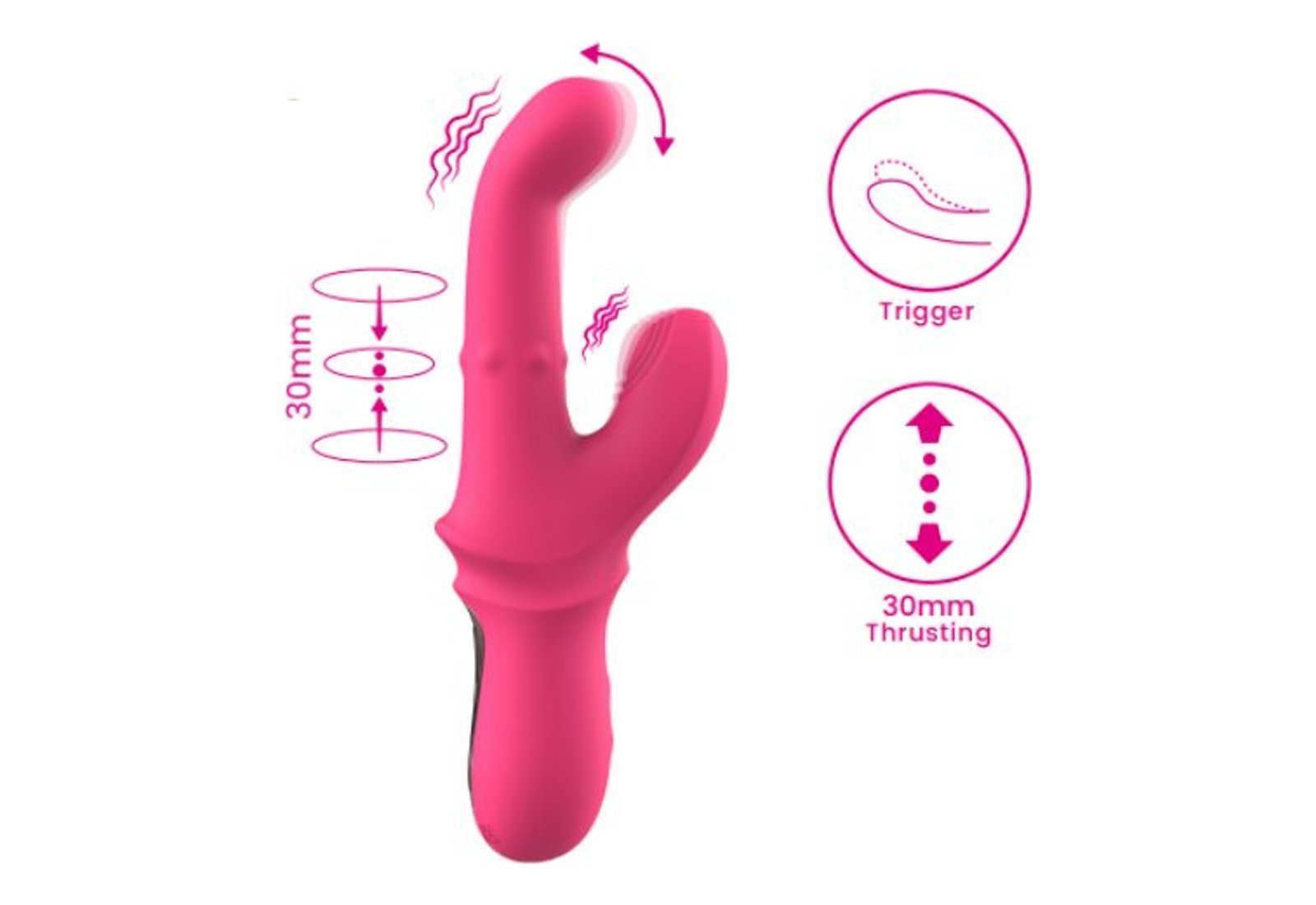 3 in 1 Rabbit Vibrator