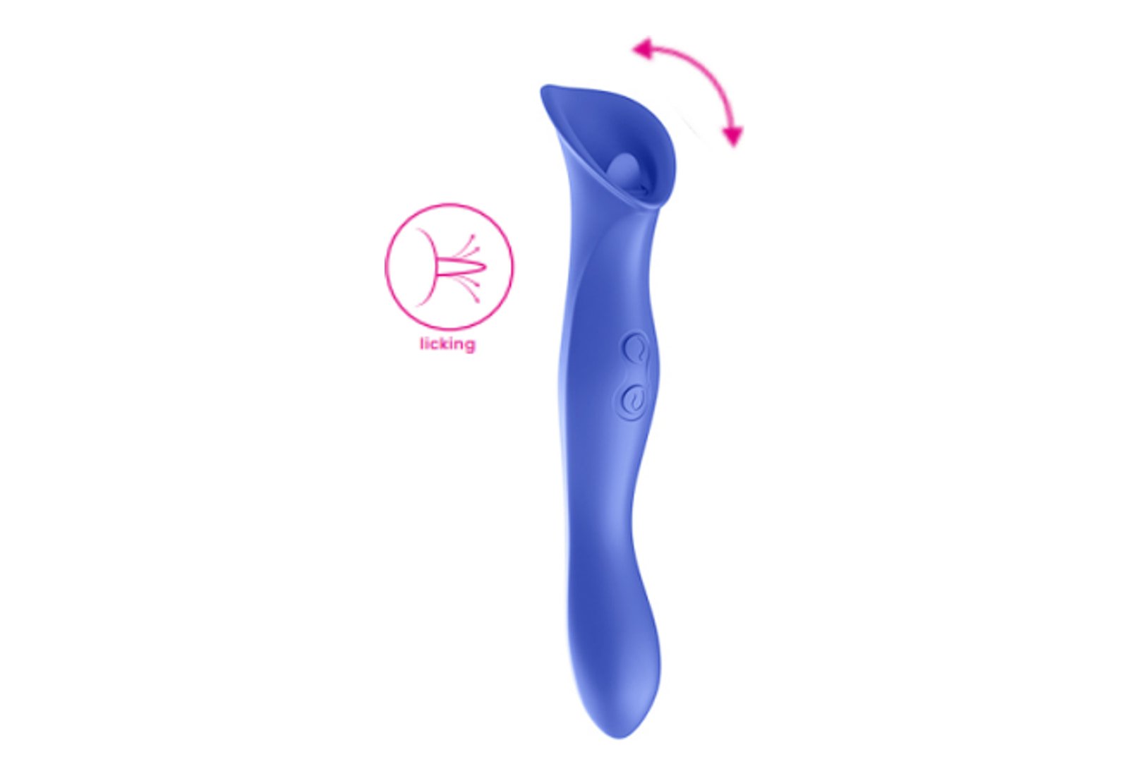 Licking Tongue Shape Vibrator
