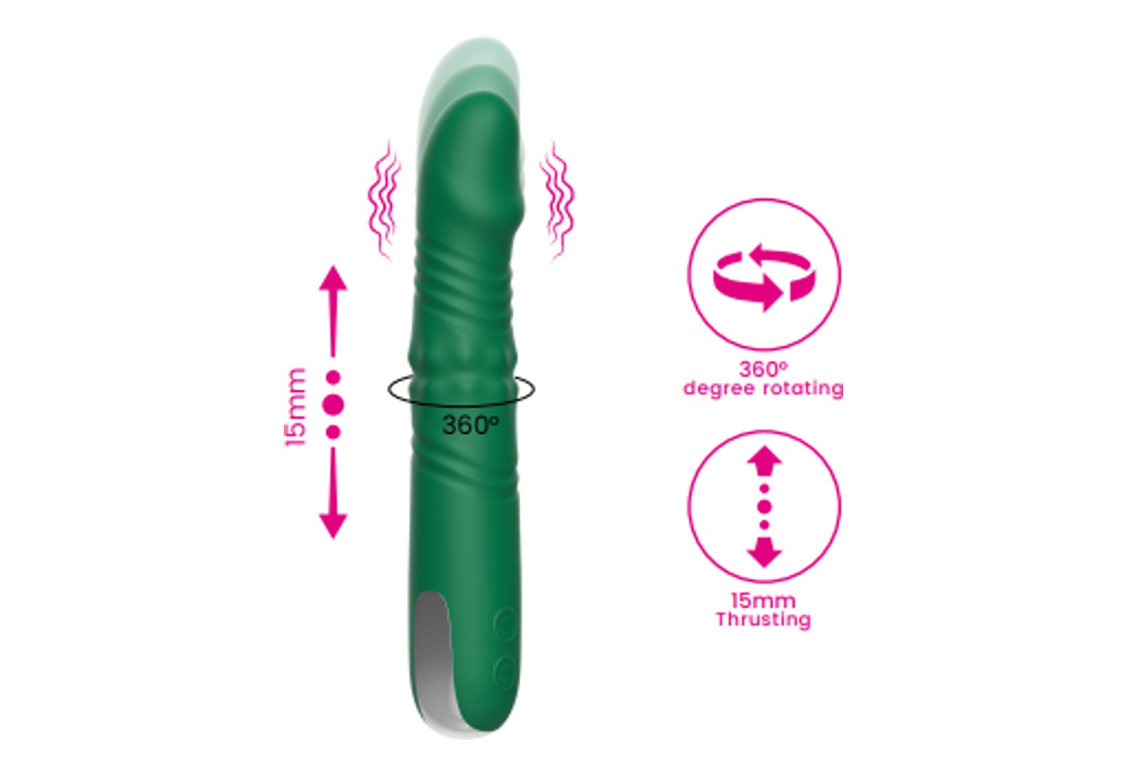 Thrusting Rotating Vibrator