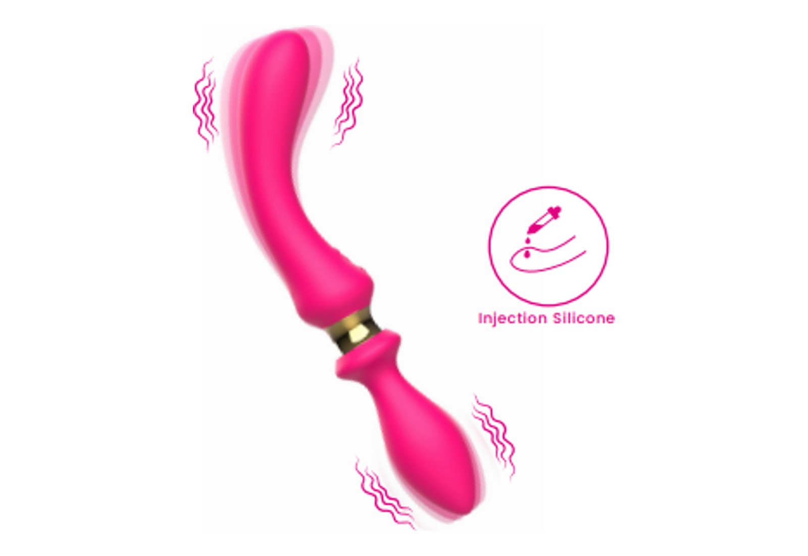 Dual Motor Flexible Vibrator