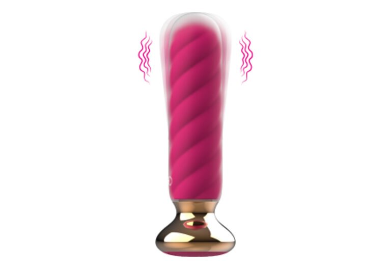 Product image of Double Layer Silicone Anal Vibrator, SKU AYW-ALL0896