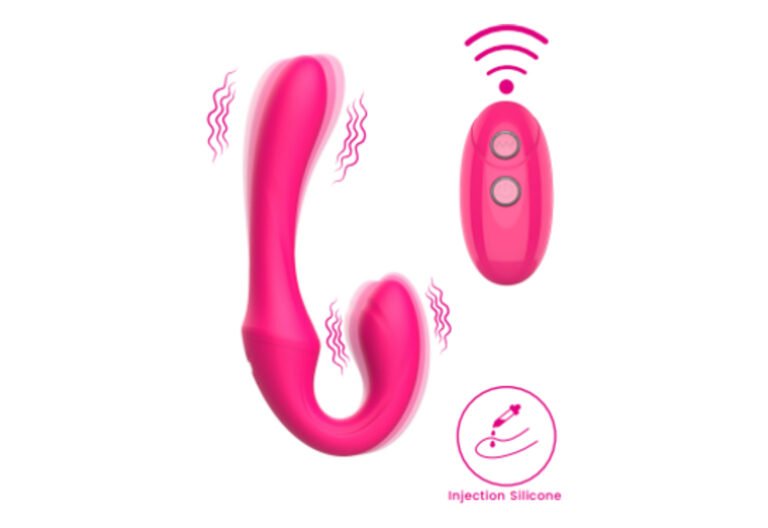 Product image of Remote Controlled Segmented Double Ended LGBT Vibrator, SKU AYW-ALL0931