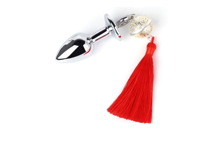 Product image of Red Pull Ring Tassel Tail Butt Plug, SKU AYW-ALL2070