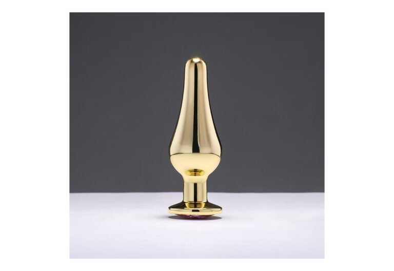 Product image of Gold Floral Tip Butt Plug, SKU AYW-ALL2074