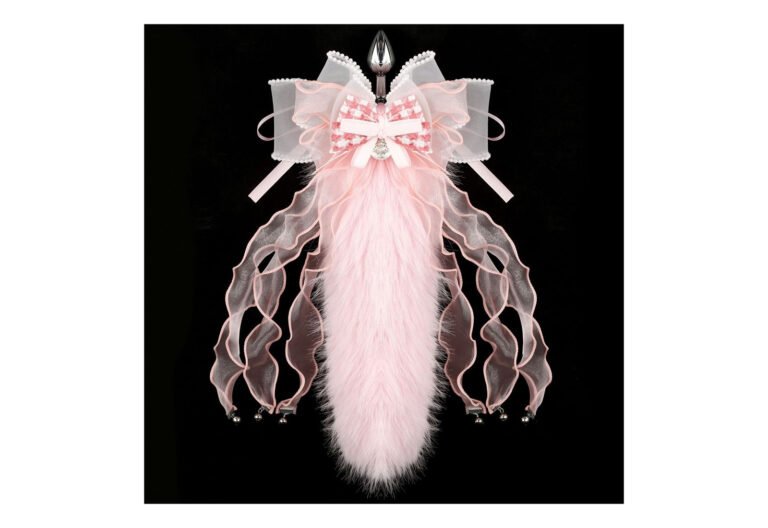 Product image of Faceted Pink Tail Butt Plug, SKU AYW-ALL2181