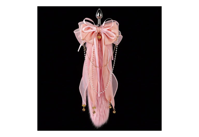Product image of Star Chain Pink Tail Butt Plug, SKU AYW-ALL2183