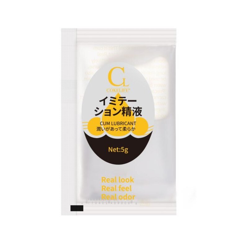 Realistic Semen Style Lubricant Sachet, 5g, AIYUEWEI internal model AYW-COK0041