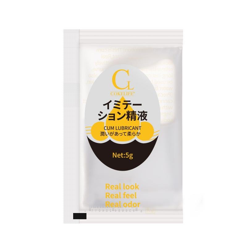 Realistic Semen Style Lubricant Sachet, 5g
