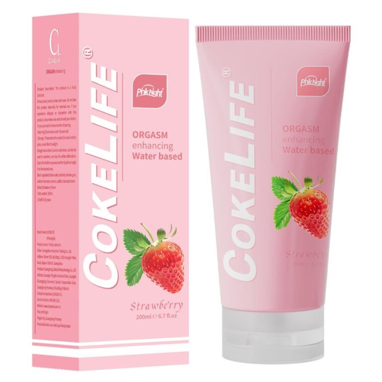 Strawberry Flavored Lubricant, 200ml, AIYUEWEI internal model AYW-COK0079